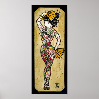 Dragon Geisha Poster