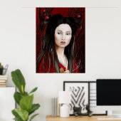 Dragon Geisha Poster (Thuiskantoor)