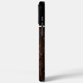 Dragon gesneden in leer Case-Mate iPhone case (Achterkant / Links)