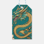 Dragon Gift Label Cadeaulabel (Voorkant)