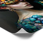 Dragon Girl Fantasy Art Poster (Hoek)