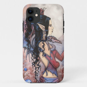 Dragon Girl Gotische Fantasy Kunst iPhone 5 Hoesje