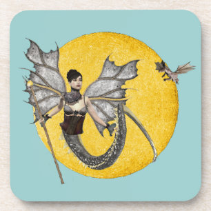 Dragon Goddess Cork Onderzetter