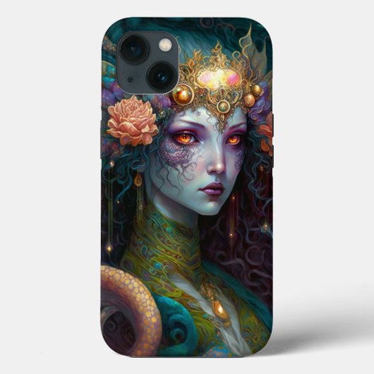 Dragon Goddess Queen Fantasy Art Case-Mate iPhone Case (Achterkant)
