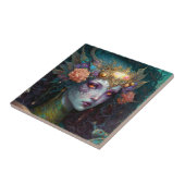 Dragon Goddess Queen Fantasy Art Tegeltje (Zijkant)