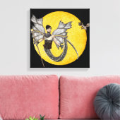 Dragon Goddess Wrapped Canvas Afdruk (Insitu (Woonkamer))