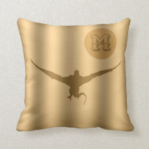 Dragon Gold Luxury Monogram Kussen
