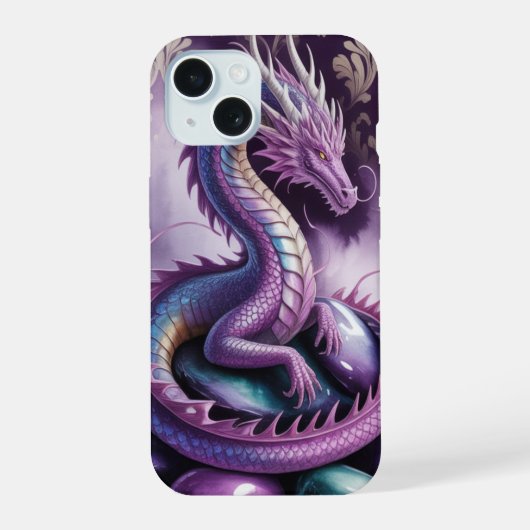 Dragon gothique mystique pourpre (Verso)
