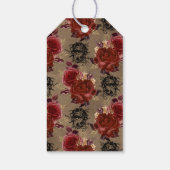 Dragon Grimoire Floral Fantasy Cadeaulabel (Achterkant)