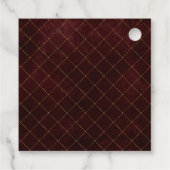 Dragon Grimoire Gothic Fantasy Bedankjes Labels (Achterkant)