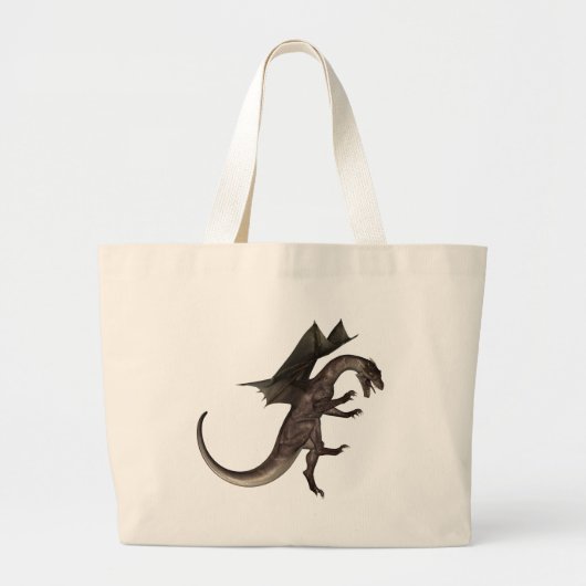 Dragon Grote Tote Bag (Voorkant)