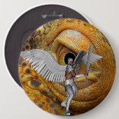 Dragon Guardian Button (Voorkant /achterkant)
