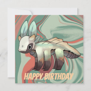 Dragon, Happy Birthday Kaart