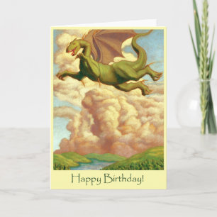 Dragon Happy Birthday-kaart Kaart