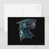 Dragon Head Briefkaart (Voorkant / Achterkant)
