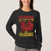 Dragon Head  Cute Fantasy Creature  1 T-shirt (Voorkant)
