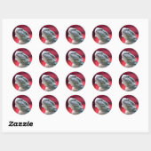 Dragon Head Stickers (Vel)