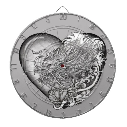 Dragon Heart Dartbord (Voorkant)