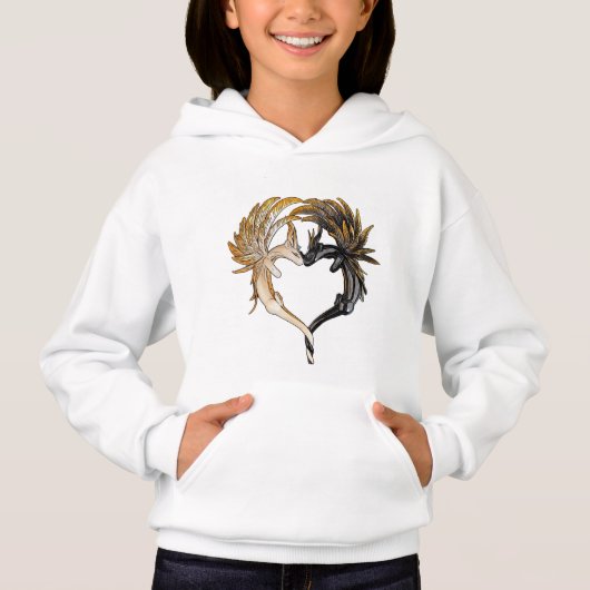 Dragon Heart Kinder Hoodie (Voorkant)