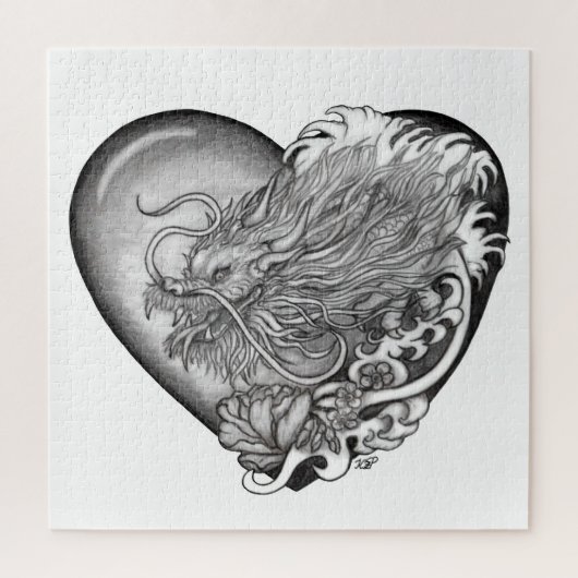 Dragon Heart Legpuzzel (Verticaal)