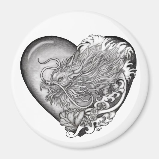 Dragon Heart Magneet (Voorkant)