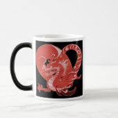 Dragon Heart Morphing Ceramic Mok (Links)