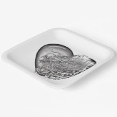 Dragon Heart Papieren Bordje (Gebogen)