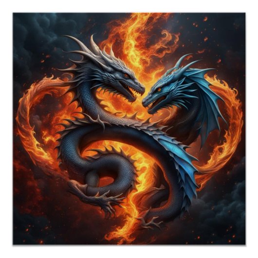 Dragon Heart Perfect Poster (Voorkant)