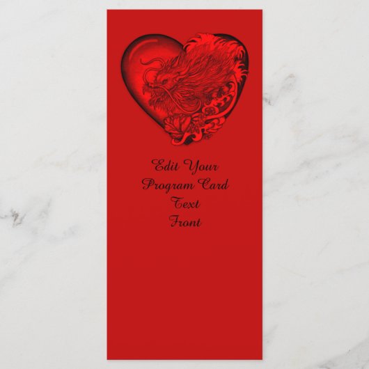 Dragon Heart Programma (Voorkant)