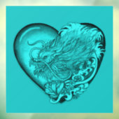 Dragon Heart Raamsticker (Vel 3)