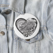 Dragon Heart Ronde Button 4,0 Cm (In situ)