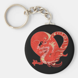 Dragon Heart Valentijn Sleutelhanger