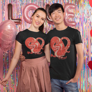 Dragon Heart Valentijn Unisex T-shirt