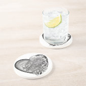 Dragon Heart Zandsteen Onderzetter (Zijkant)