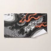 Dragon, Hiroshige, Ukiyo-e (Serviette à main)