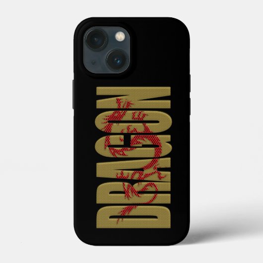 dragon Hoesje-Mate iPhone case (Achterkant)