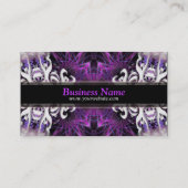 Dragon illusion Fractal Artistral Carte de visite (Dos)