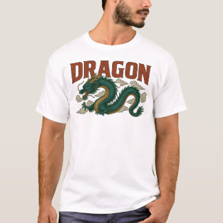 Dragon illustratie T-shirt