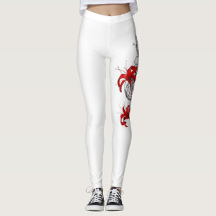 Dragon in Japanse stijl Leggings