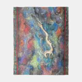 Dragon in the Clouds Fleece Deken