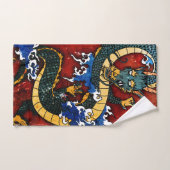 Dragon japonais (Serviette à main)