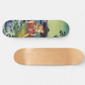 Dragon Japonais Tattoo Samurai Warrier Skateboard (Horz)
