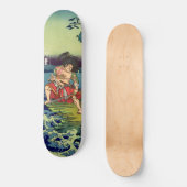 Dragon Japonais Tattoo Samurai Warrier Skateboard (Recto)