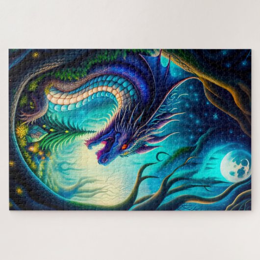 Dragon Jigzaag Puzzle Legpuzzel (Horizontaal)