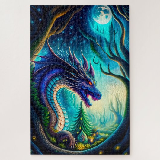 Dragon Jigzaag Puzzle Legpuzzel (Verticaal)