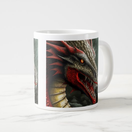Dragon Jumbo Mug (Devant droit)