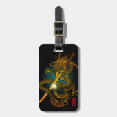 Dragon Katana 4 Bagagelabel (Voorkant verticaal)