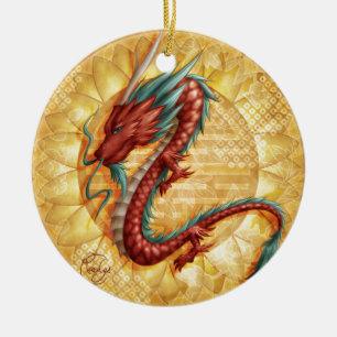 Dragon Keramisch Ornament