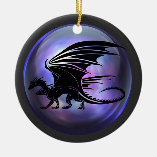 Dragon Keramisch Ornament (Voorkant)