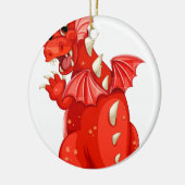 Dragon Keramisch Ornament (Links)